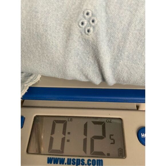 Vintage Womens Medium Demin Shirt Button Up Embroidered Susan Bristol Y2K - Picture 8 of 9